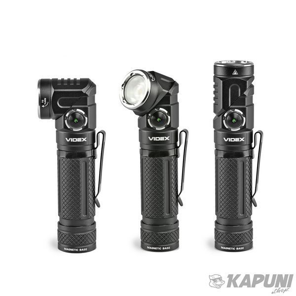Портативний світлодіодний фонарик VIDEX 1000Lm 5000K VLF-A232R 28362 фото