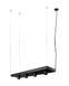 Підвісний світильник Nowodvorski 9381 Plant GU10 4x35W IP20 Black 9381 фото 1