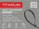 Хомут пластиковий 3.6x150мм 100 шт. УФ PA6.6 черный TITANUM TF-PH3615-B 29014 фото 1