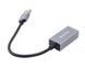 Адаптер, USB на Ethernet, 100 Mbps, металл, темно-серый Maxxter NEA-U2-01 фото 2