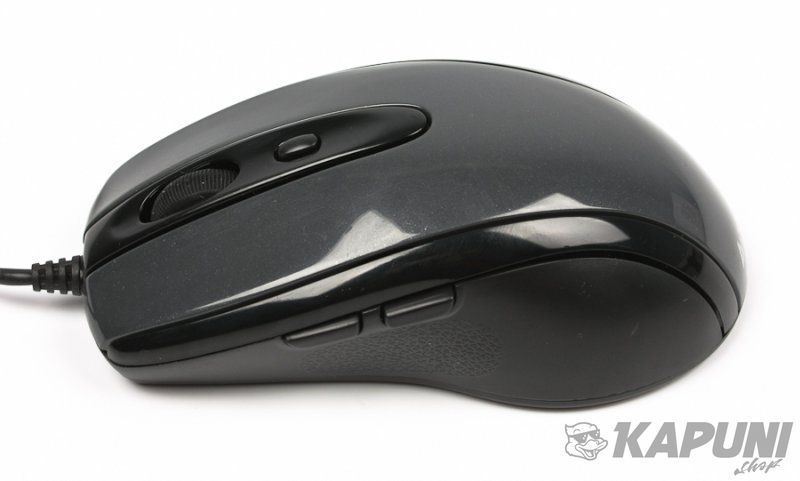Миша A4Tech дротова V-Track USB, 1600 dpi N-708X (Glossy Grey) N-708X (Glossy Grey) фото