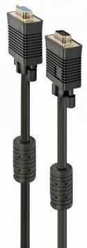 Подовжувач premium VGA, 3+ 9C VGA HD15M/HD15F, подвійне екранування, з 2-ма феритами, 1.8 метра Cablexpert CC-PPVGAX-6B CC-PPVGAX-6B фото
