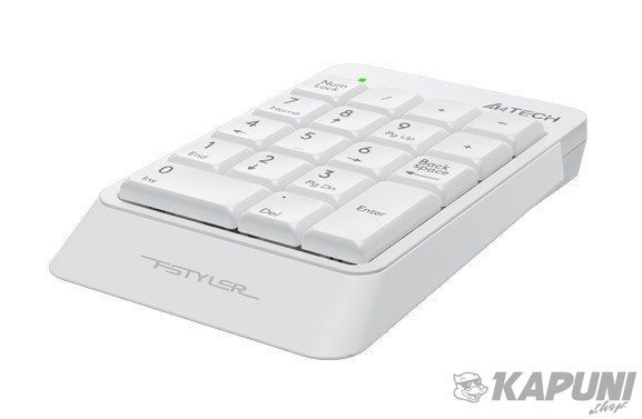 Клавіатура Fstyler, цифровий блок, USB A4Tech FK13P (White) FK13P (White) фото