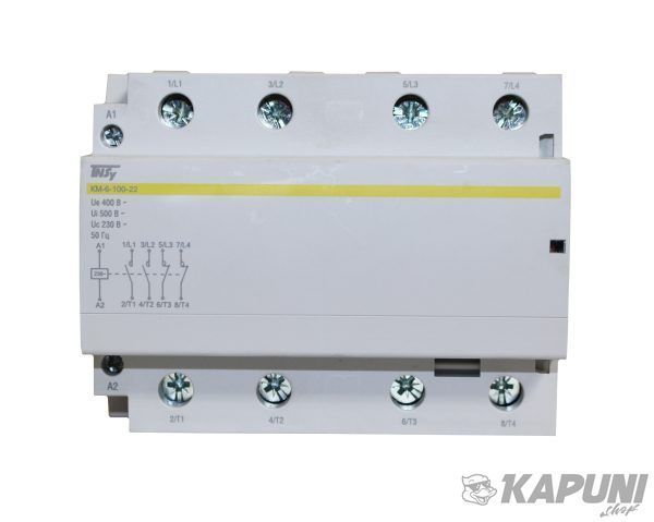 Контактор модульный КМ-6-100-22 230AC 2NO+2NC 4р 6мод. TNSy TNSy5506308 фото