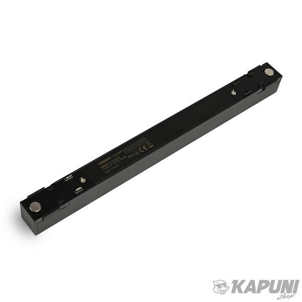 Світильник МАГНІТНИЙ трековий VIDEX LD430B 10.5W 30cm 4000K 48V Black VL-TRMS-LD430B 28027 фото