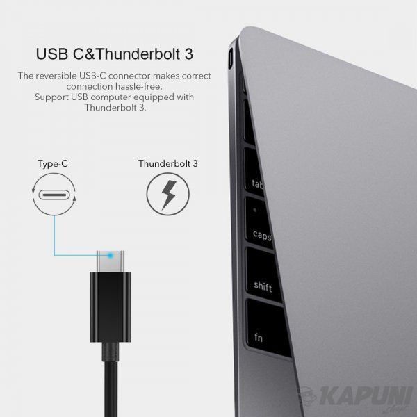 Адаптер с USB Type-C на Gigabit Ethernet Choetech HUB-R01 HUB-R01 фото