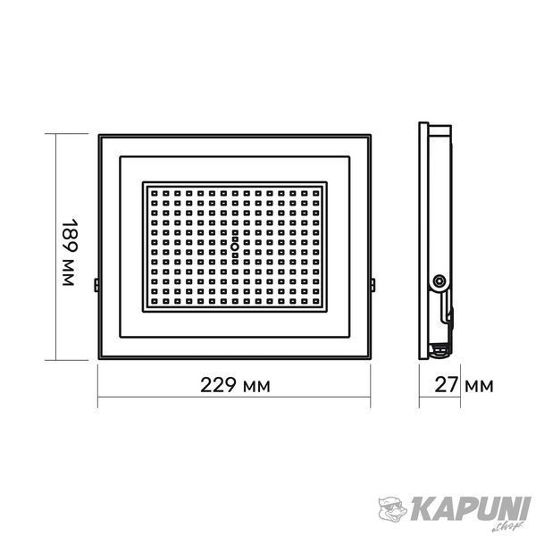 LED прожектор TITANUM 100W 6500K TLF1006 28742 фото