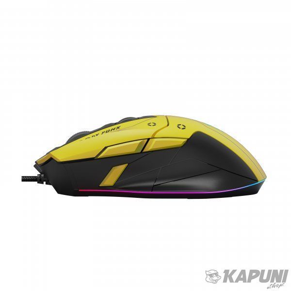 Ігрова миша Bloody Activated, RGB, 10000 CPI, 50M натискань, жовтий Bloody W70 Max Bloody (Punk Yellow) #N/A фото