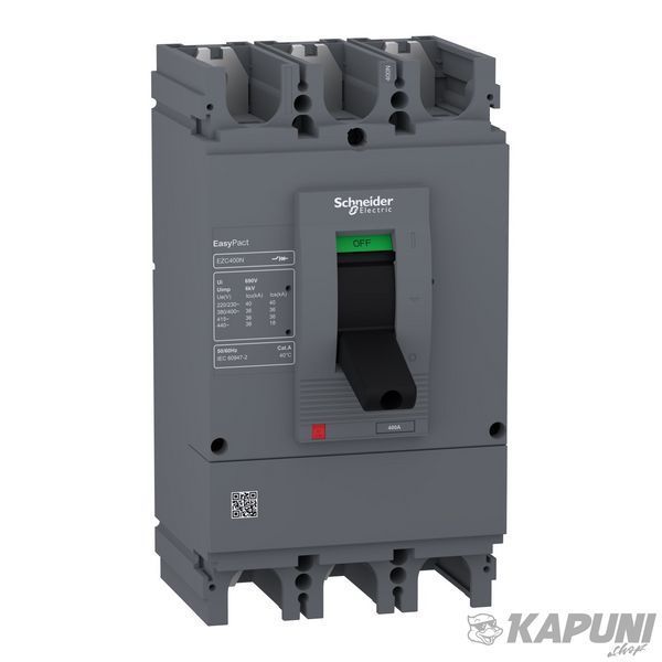 Автоматический выключатель Schneider Electric EasyPact EZC400N трехполюсный 36 кА 320 А EZC400N3320N EZC400N3320N фото