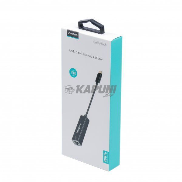 Адаптер, з USB Type-C на Gigabit Ethernet Choetech HUB-R01 HUB-R01 фото