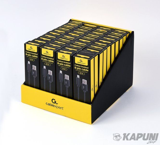Кабель USB 2.0 Cablexpert А-тато/Lightning, 2 м, 2.1 А CCDB-mUSB2B-AMLM-6 CCDB-mUSB2B-AMLM-6 фото
