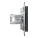 Комп'ютерна розетка Schneider Electric Asfora RJ45 кат. 6 UTP подвійна антрацит EPH4800171 EPH4800171 фото 4