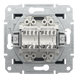 Комп'ютерна розетка Schneider Electric Asfora RJ45 кат. 6 UTP подвійна антрацит EPH4800171 EPH4800171 фото 5