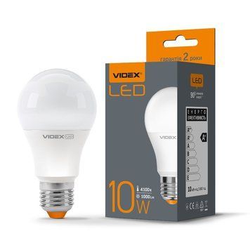 LED лампа VIDEX A60e 10W E27 4100K VL-A60e-10274 23789 фото