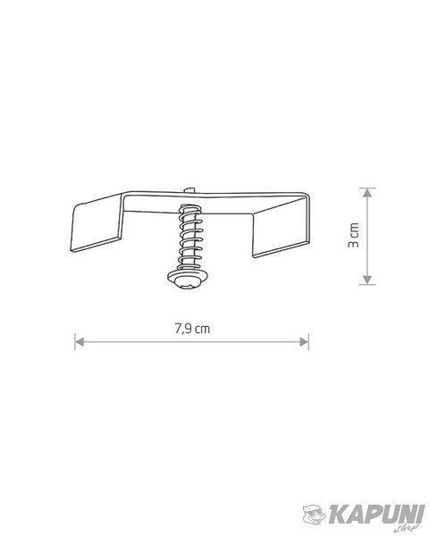 Фурнітура Nowodvorski 8805 Profile Recessed Fixing Set 8805 фото
