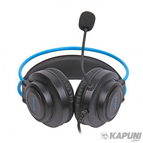 Навушники з мікрофоном, Fstyler AUX 3.5 мм Stereo Headphone, синій A4Tech FH200i (Blue) FH200i (Blue) фото