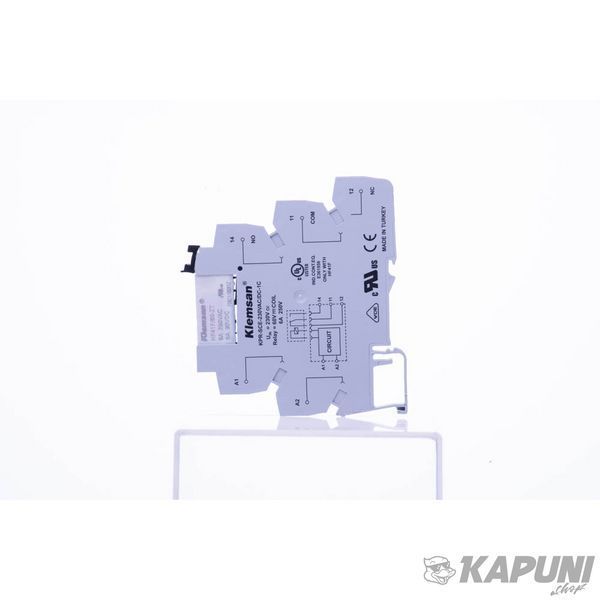 Интерфейсное реле, одноканальное Klemsan KPR-SCE-12VDC-1C 0.0.0.2.70804 0.0.0.2.70804 фото