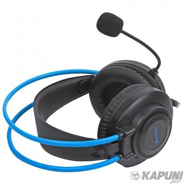 Навушники з мікрофоном, Fstyler AUX 3.5 мм Stereo Headphone, синій A4Tech FH200i (Blue) FH200i (Blue) фото