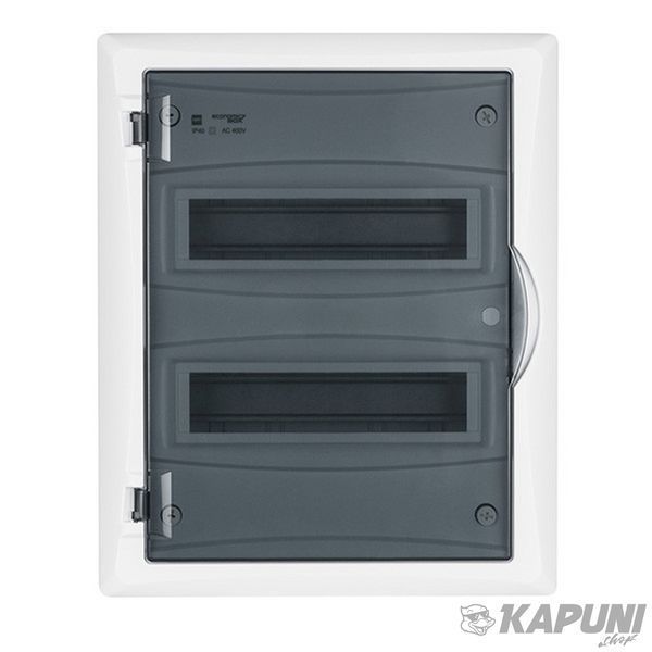 Настенный щит Elektro Plast 2505-01-RN2/24 (N+PE)EP LUX IP40 (2505-01) 2505-01 фото