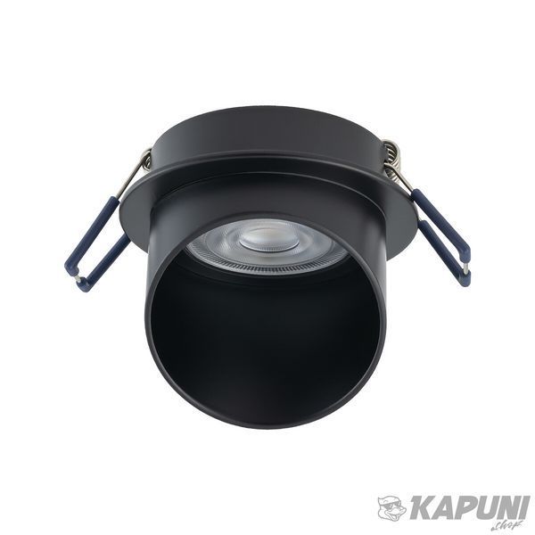 Точечный светильник Nowodvorski 10491 Solta GU10 1x10W IP20 Black CG 10491 фото