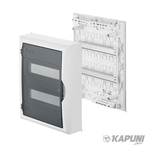 Настенный щит Elektro Plast 2505-01-RN2/24 (N+PE)EP LUX IP40 (2505-01) 2505-01 фото