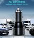 Автомобільний зарядний пристрій Choetech 63W USB + Type-C Black (TC0010-BK) TC0010-BK фото 2