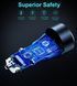Автомобільний зарядний пристрій Choetech 63W USB + Type-C Black (TC0010-BK) TC0010-BK фото 4