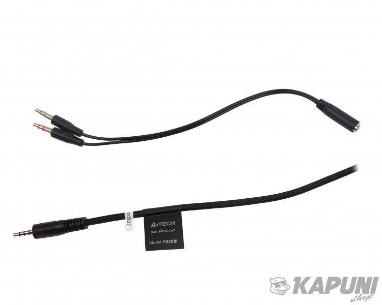 Навушники з мікрофоном, Fstyler AUX 3.5 мм Stereo Headphone, синій A4Tech FH200i (Blue) FH200i (Blue) фото
