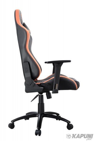 Крісло геймерське, дихаюча екошкіра, сталевий каркас, чорний Cougar Armor PRO Black/Orange Armor PRO Black/Orange фото