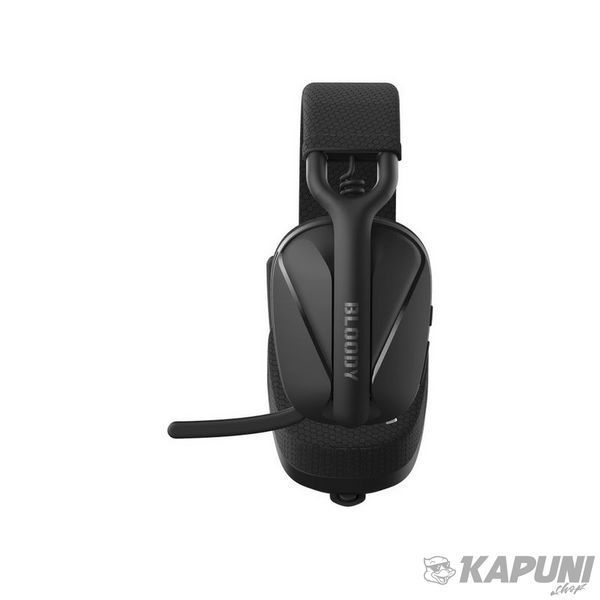 Ігрові бездротові навушники з мікрофоном, Bluetooth + 2.4GHz + 3.5 jack Bloody GR285 (Sports Black) фото
