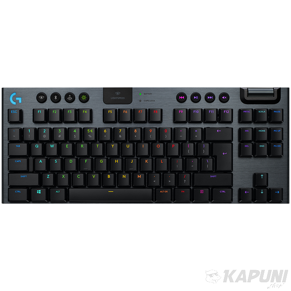LOGITECH G915 X LIGHTSPEED Wireless Gaming Keyboard - BLACK - US INT'L - 2.4GHZ/BT - N/A - EMEA28i-935 - TACTILE L920-012676 фото