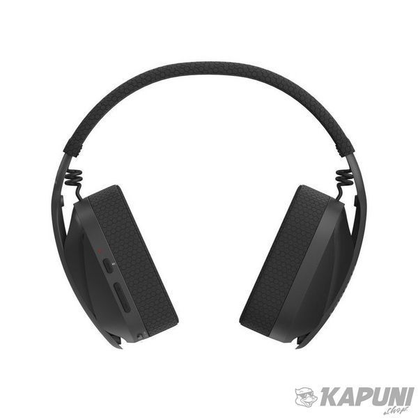 Ігрові бездротові навушники з мікрофоном, Bluetooth + 2.4GHz + 3.5 jack Bloody GR285 (Sports Black) фото