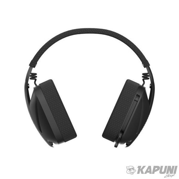 Ігрові бездротові навушники з мікрофоном, Bluetooth + 2.4GHz + 3.5 jack Bloody GR285 (Sports Black) фото