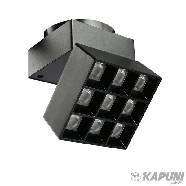 Світильник МАГНІТНИЙ трековий VIDEX LE29B 16W 4000K 48V Black VL-TRMS-LE29B 28024 фото