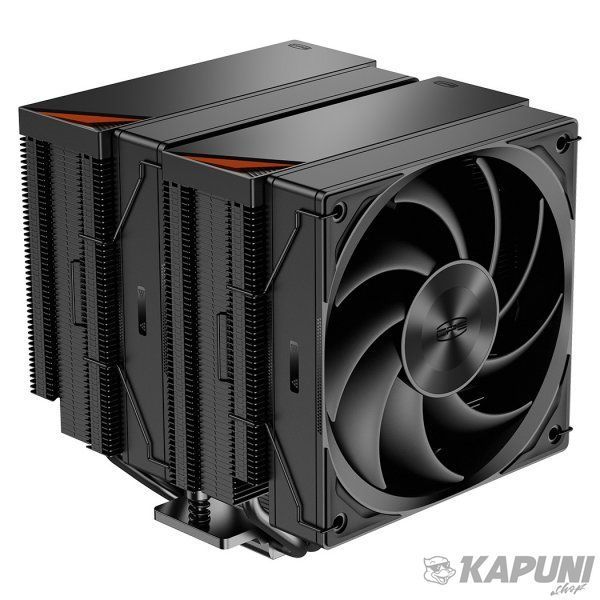 Кулер PCCOOLER універсальний, TDP 265 Вт, висота 158 мм, Hydraulic bearing RZ620 BK RZ620 BK фото