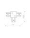 Соединитель Nowodvorski 8834 Profile recessed t-connector IP20 White 8834 фото 2