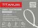 Хомут пластиковий 3.6x250мм 100 шт. УФ PA6.6 белый TITANUM TF-PH3625-W 28988 фото 1