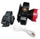 Налобный фонарь LED HL5 1W 6500K 4H 100L bat: 3,7V 1,2A IP53 Red/Black TNSy TNSy5001235 фото 1