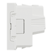 Розетка Schneider Electric Unica New без заземления с защитными шторками 2 модуля белая NU303318 NU303318 фото 7
