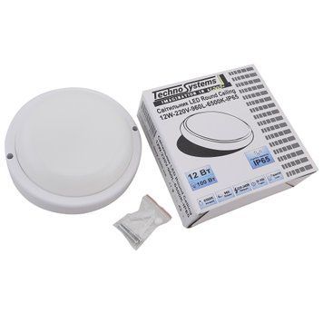 Світильник LED Round Ceiling 12W-230V-960L-6500K-IP65 TNSy TNSy5000509 фото