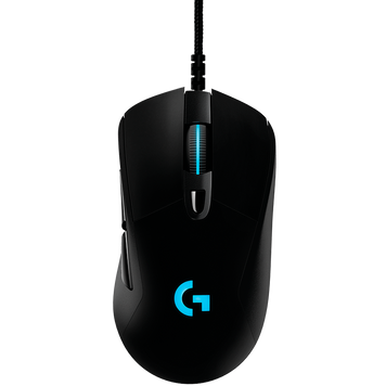 LOGITECH G403 HERO LIGHTSYNC Corded Gaming Mouse - BLACK - USB - EER2 L910-005632 фото