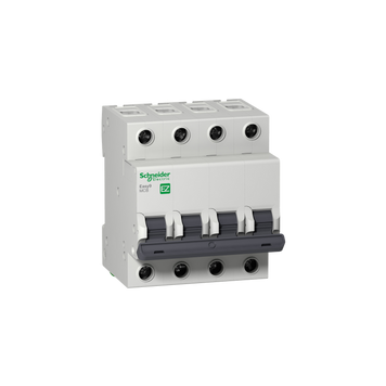 Автоматичний вимиkAч Schneider Electric Easy 9 4П 25А 4,5kA крива C EZ9F34425 фото