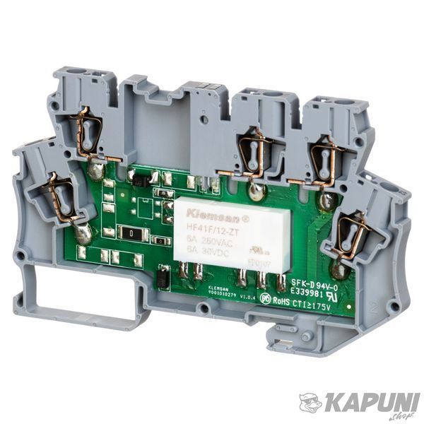 Реле интерфейсное Klemsan KPR-CIE-12VDC-1C 0.0.0.2.71514 0.0.0.2.71514 фото