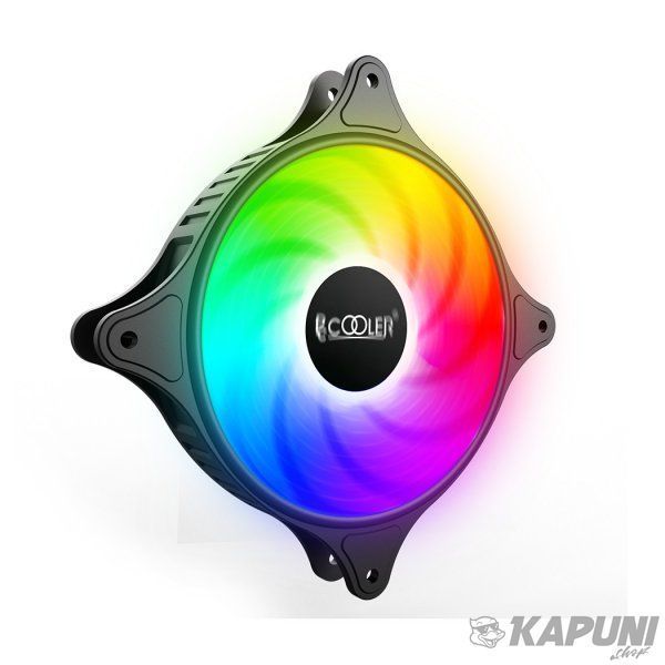 Вентилятор PCCOOLER 120 mm ARGB, Hydraulic Bearing, 4Pin PWM FX 120 ARGB BK FX 120 ARGB BK фото