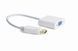 Адаптер-перехідник DisplayPort на VGA Cablexpert A-DPM-VGAF-02-W A-DPM-VGAF-02-W фото 1
