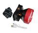 Налобный фонарь LED HL6 5W 6500K 3/10H 100/300L bat: 3,7V 2A IP53 Red/Black TNSy TNSy5001236 фото 6