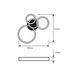 LED Люстра круглая M24 90W-3000-6500K EUROLAMP LED-LR-90-M24(white) фото 3