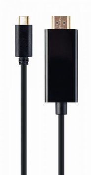 Кабель USB-C на HDMI, 4K@60Гц, 2 м Cablexpert A-CM-HDMIM-02 A-CM-HDMIM-02 фото