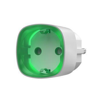 Радіокерована розумна розетка з лічильником енергоспоживання Ajax Socket White (38209.34.WH1) 12339_AJAX фото