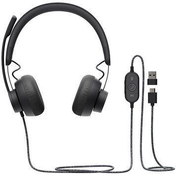 LOGITECH ZONE WIRED MS Teams L981-000870 фото